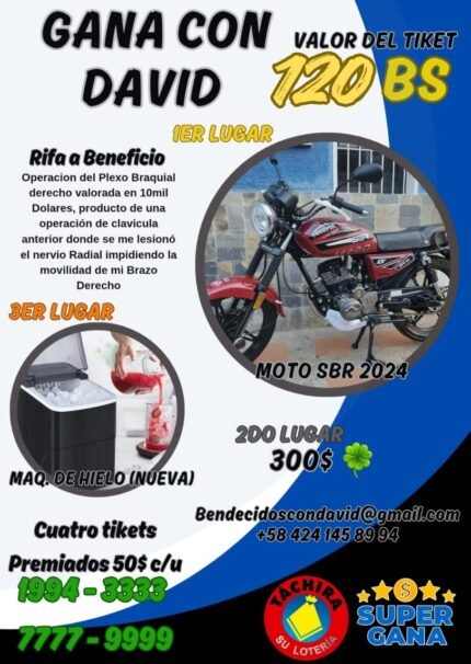 🎟️ GRAN RIFA BENÉFICA POR MI SALUD 💪